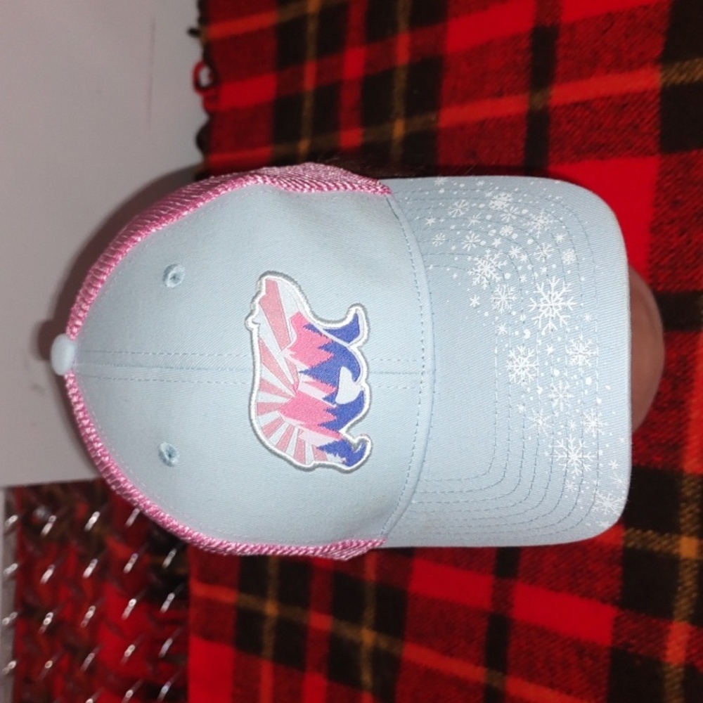 BassDash Embroidered Youth & Kids Trucker Mesh Baseball Sun Strap-on Girls Hat